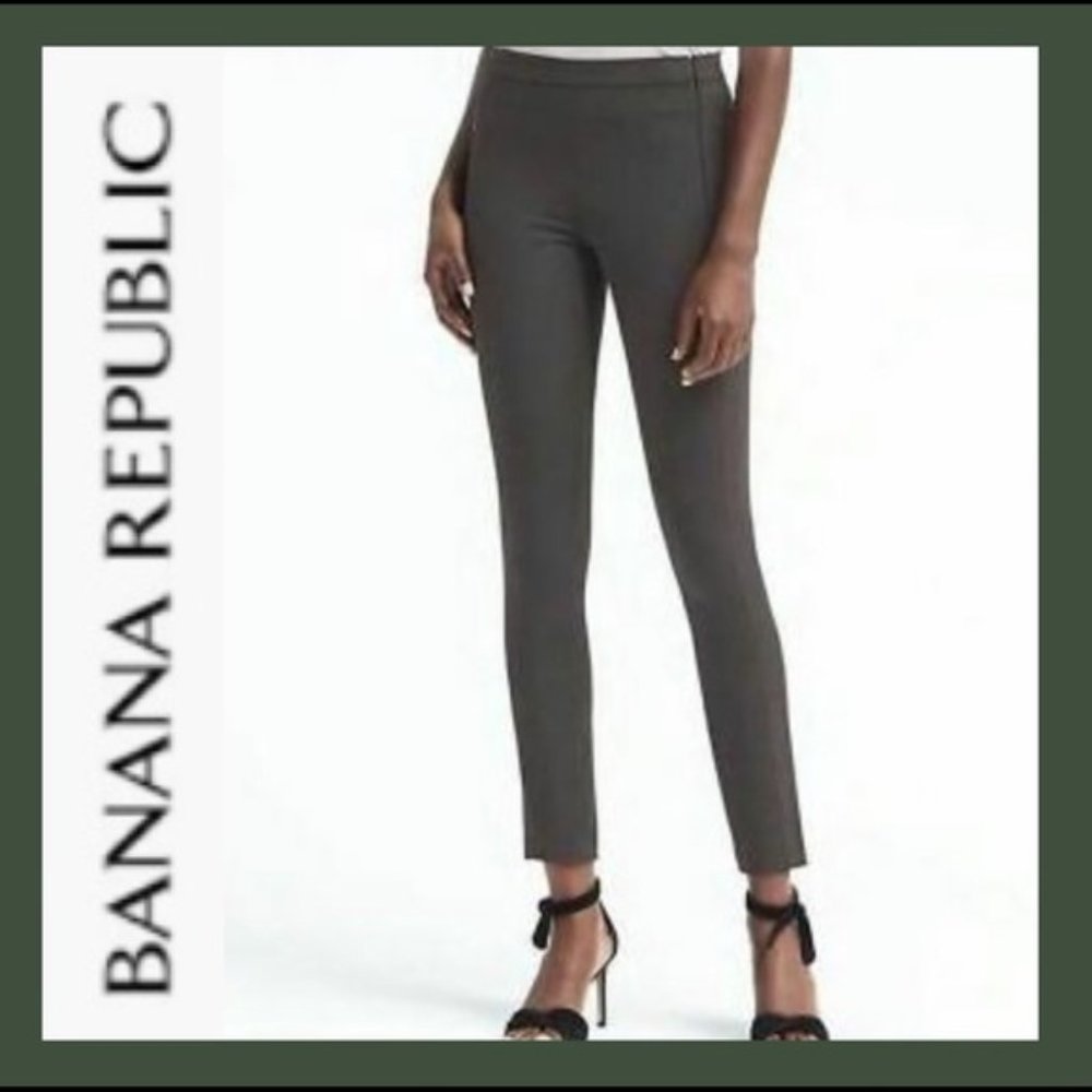 Banana Republic Devon Faux Suede Pants/Leggings - Picture 2 of 9